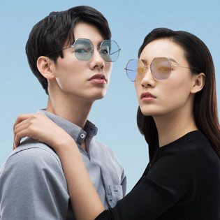 Xiaomi TS Fashion Sunglasses Geometric Shape Blue